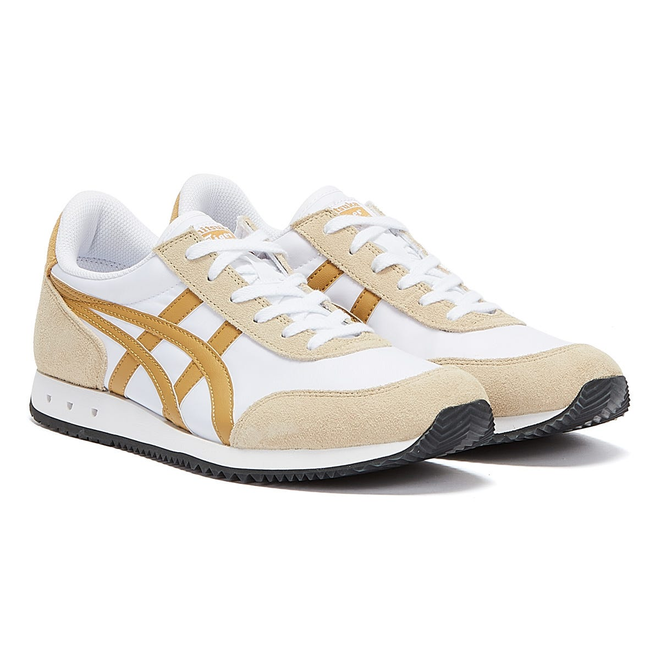 Onitsuka Tiger New York White / Wood Thrush Trainers | 1183A205-105 ...