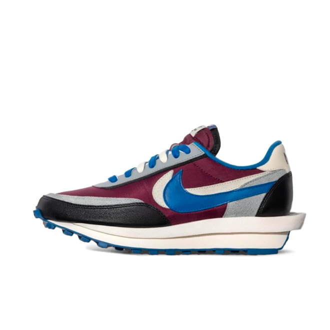 Undercover X Sacai X Nike LDWaffle 'Maroon'