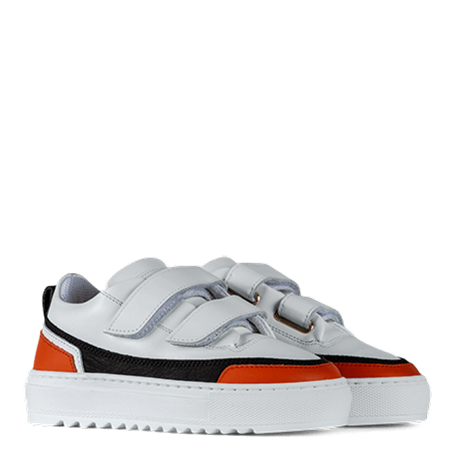 Mason Garments Kids - Firenze Velcro Track Multi - Orange-29