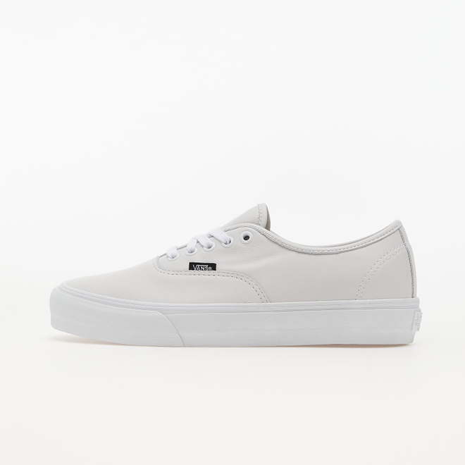 Vans authentic white store leather