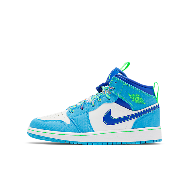 Jordan 1 Mid Sprite Blue Gs Da8010 400 The Drop Date