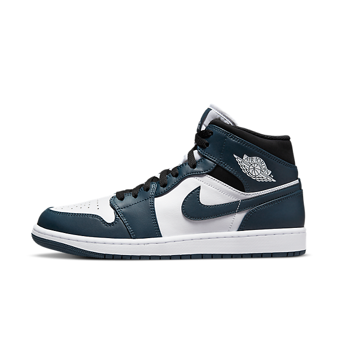 Air Jordan 1 Mid 'Dark Teal' 554724-411