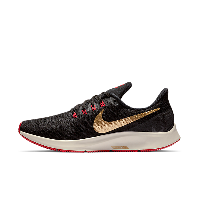 Nike women's air zoom pegasus 35 black and gold hotsell