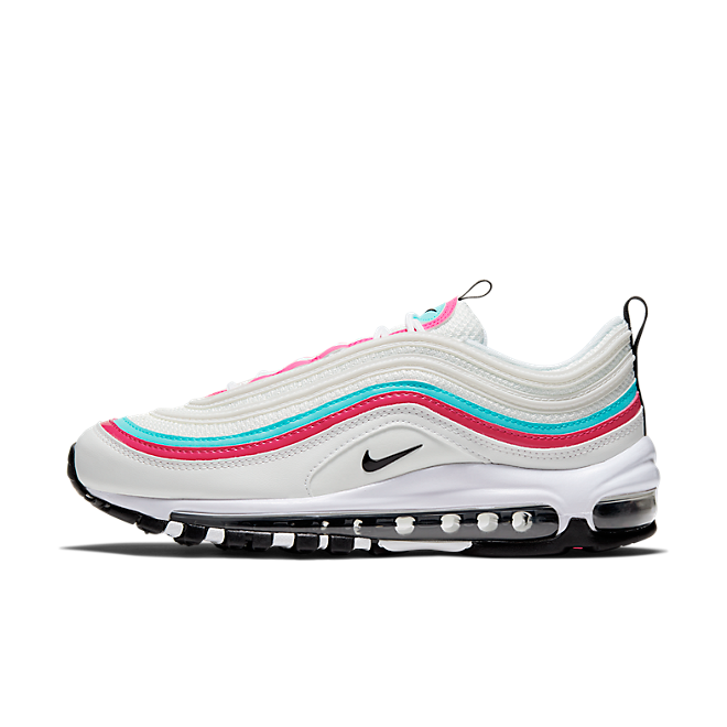 Pink green air max 97 best sale