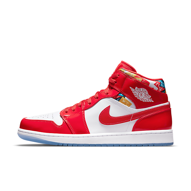 Air Jordan 1 Mid SE 'Chile Red' - Barcelona Sweater DC7294-600