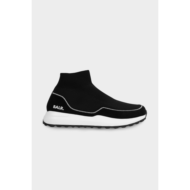 Sock Runner Soft Suede Sneaker Jet