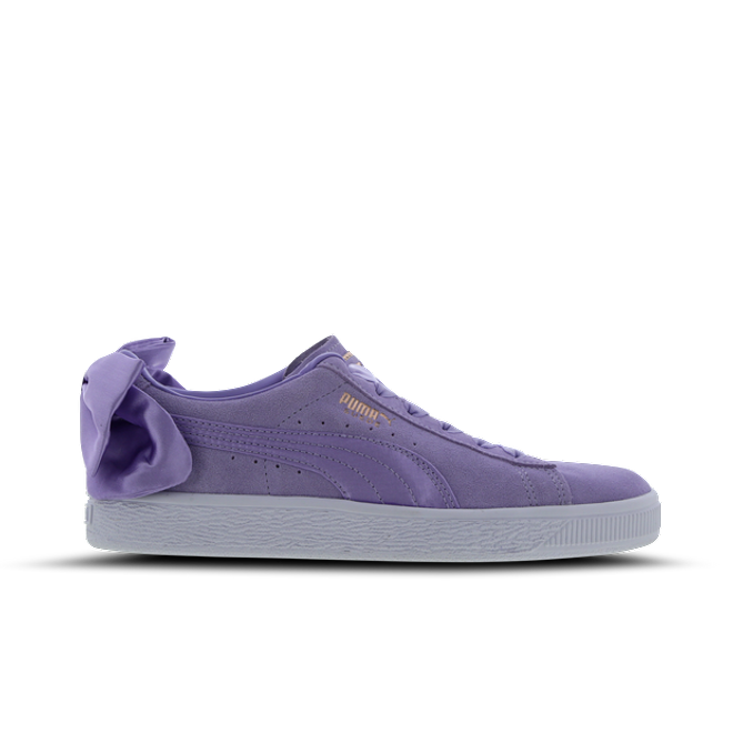 Puma Suede Bow Jr 367316 03 - Violet Rose / Violet Rose - Rose