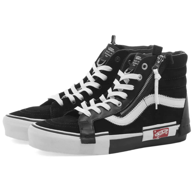 vans sk8 hi cap black
