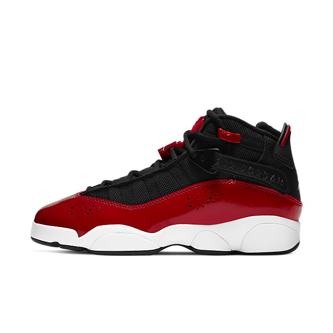 6 rings cheap jordan red