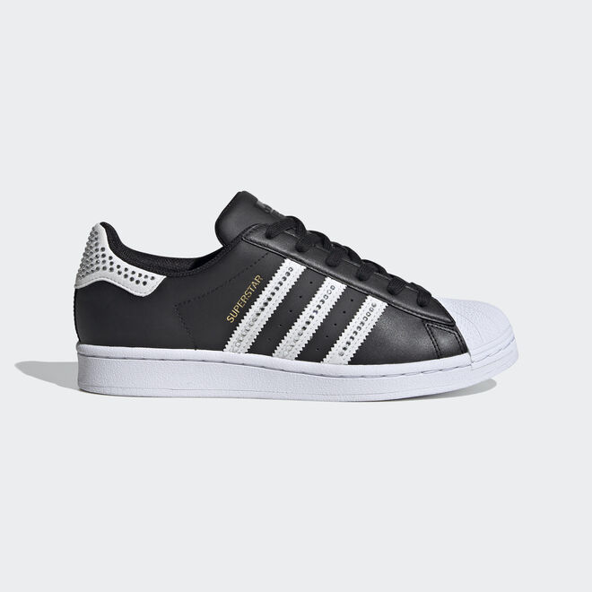 adidas Womens WMNS Superstar 'Bling - Black' Footwear White/Core Black ...