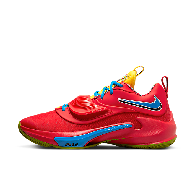 Nike Zoom Freak 3 Uno Red | DC9363-600/DC9364-600 | Sneakerjagers