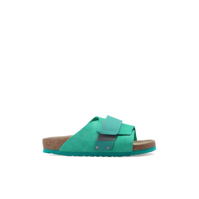 Birkenstock Kyoto VL Soft Suede & Nubuck Bold Green | 1022299 ...