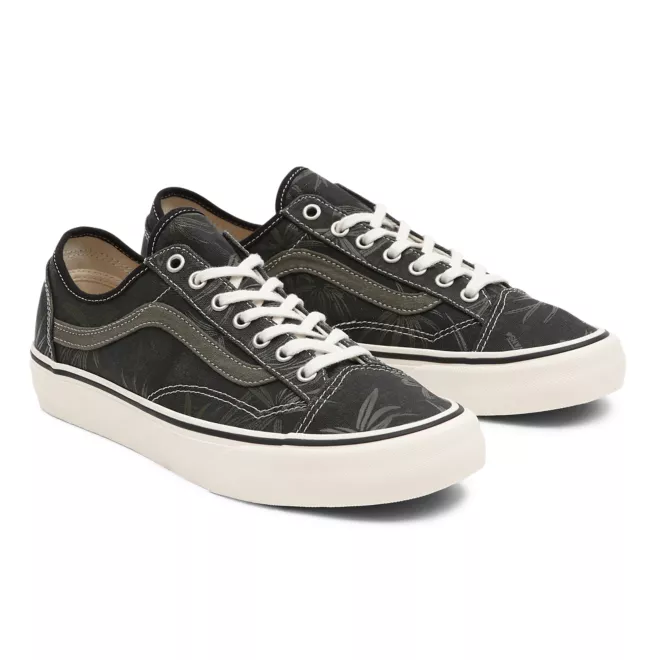 Vans flame style outlet 36 sf black