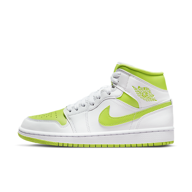 Jordan 1 Mid White Lime (W) | BQ6472-131 | Sneakerjagers