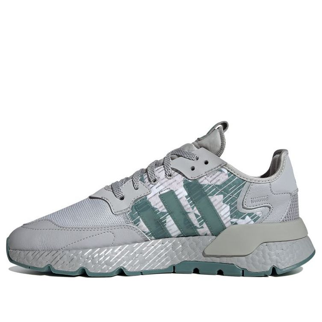 adidas originals Nite Jogger Grey/Green Marathon Running | FV1322