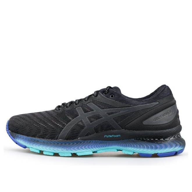 ASICS Gel Nimbus 22 Lite-Show ' Blue' Black/Black Marathon Running |  1011B090-001 | Sneakerjagers