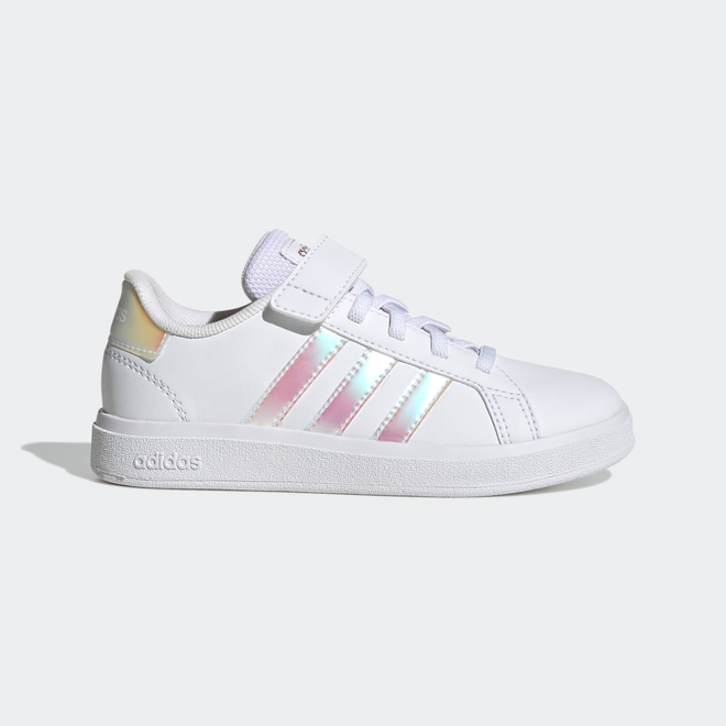 adidas Grand Court Lifestyle Court Elastic Lace and Top Strap | GY2327 ...