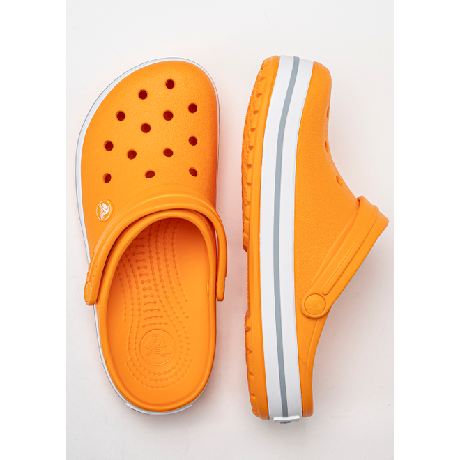 Pantoletten Orange Crocs Crockband Clog 1101683A Sneakerjagers