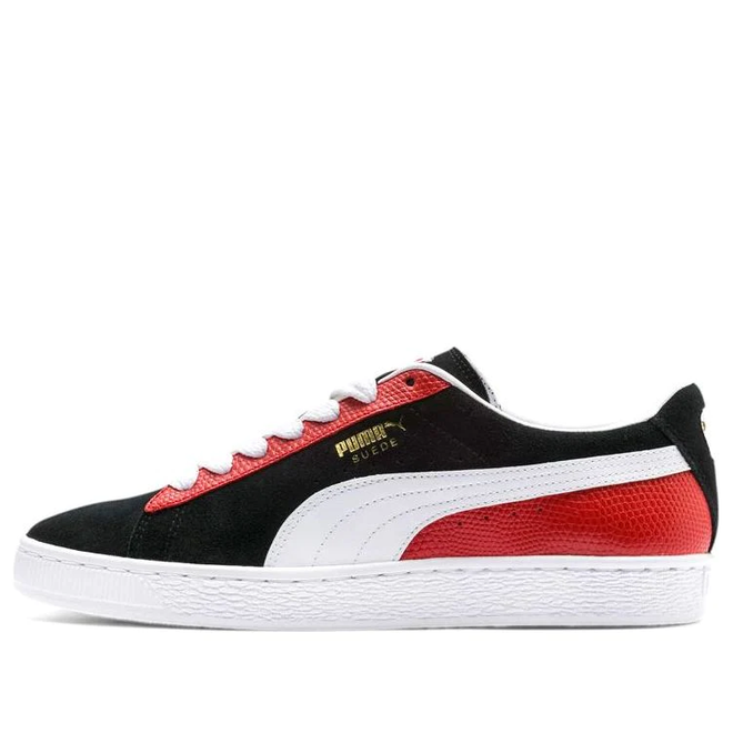 Puma Suede Classic Block Black | 369873-01 | Sneakerjagers