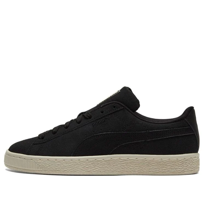 Black puma suede store shoes