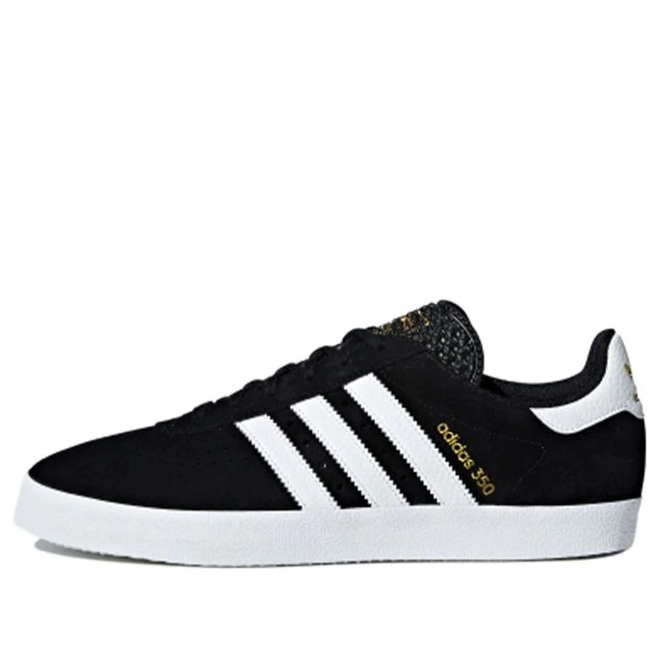 Adidas 350 trainers outlet black