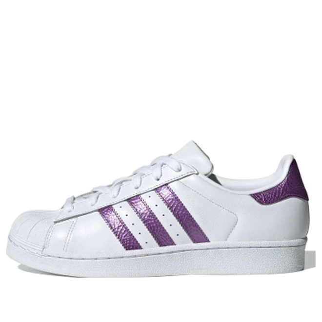 Adidas originals superstar store womens purple