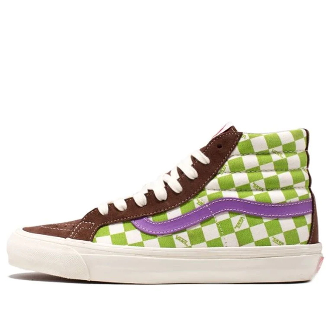 vans sk8 hi lime green