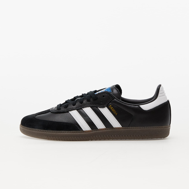 adidas samba black suede