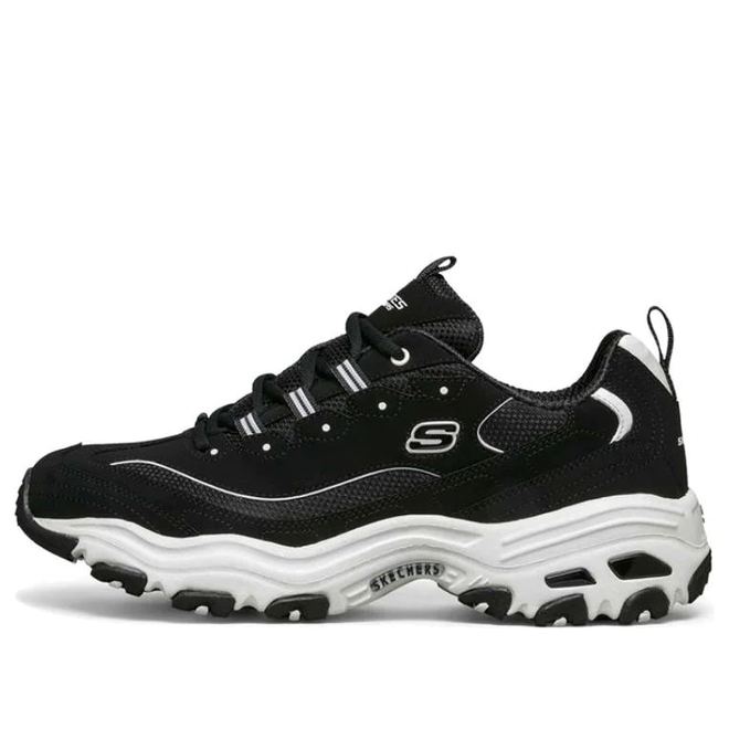 Skechers D'lites Black and White Chunky | 52675-BLK | Sneakerjagers