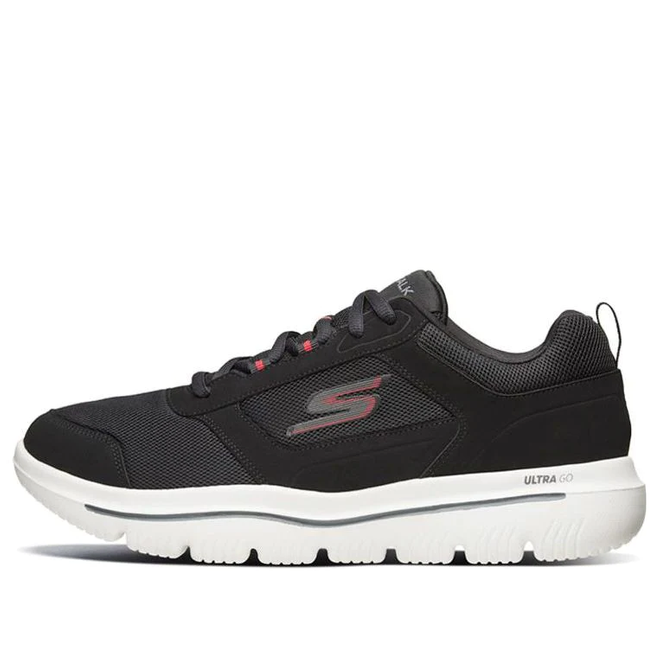 Skechers Go walk Evolution Ultra Black | 54734-BKRD | Sneakerjagers