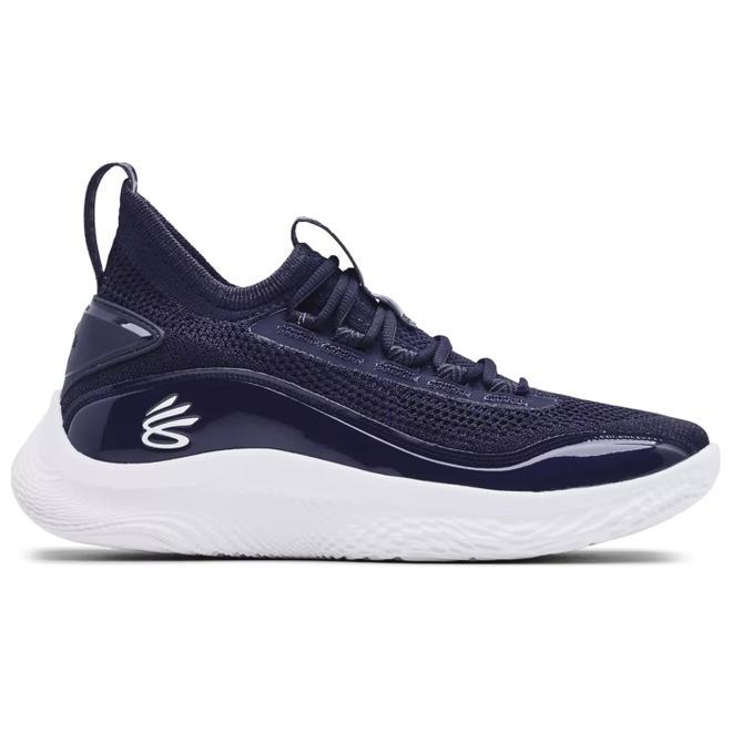 Under Armour Curry Flow 8 Navy White | 3024785-403 | Sneakerjagers