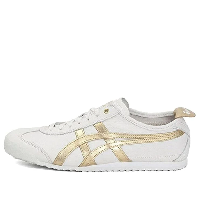 Onitsuka white and on sale gold