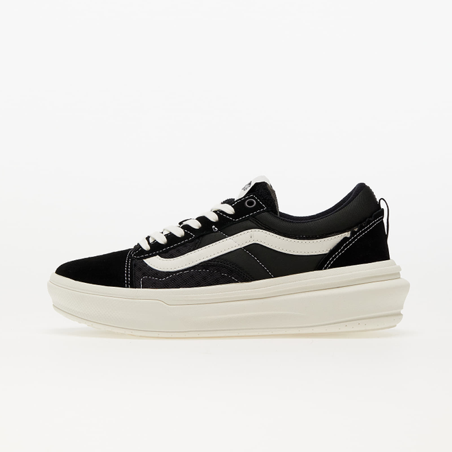 Vans platform online zwart