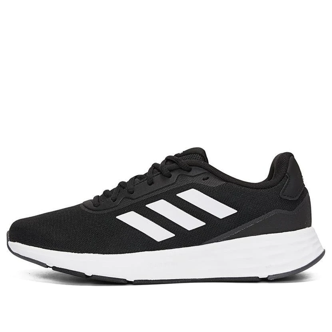 Adidas runners 2025 black and white