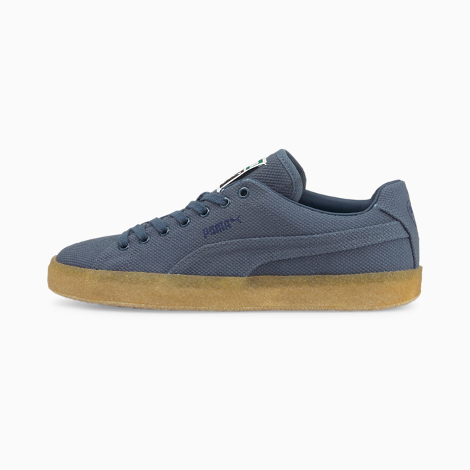puma suede crepe canvas sneakers