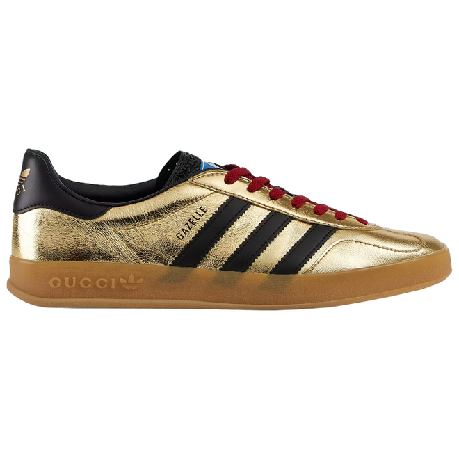 adidas x Gucci Gazelle Metallic Gold Sneakerjagers