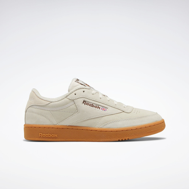 Reebok club c hot sale 85 chalk gum