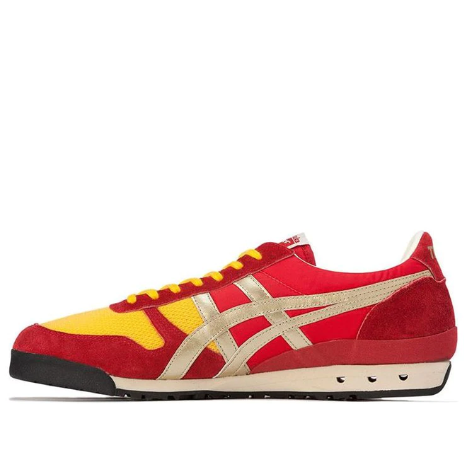 Onitsuka tiger ultimate 81 black hot sale white red