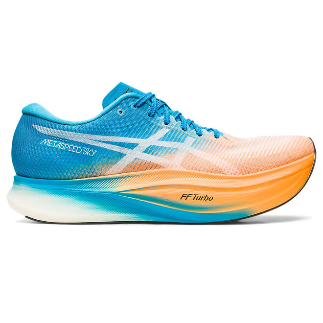 ASICS Metaspeed Sky+ Orange Pop Island Blue | 1013A115-800 | The