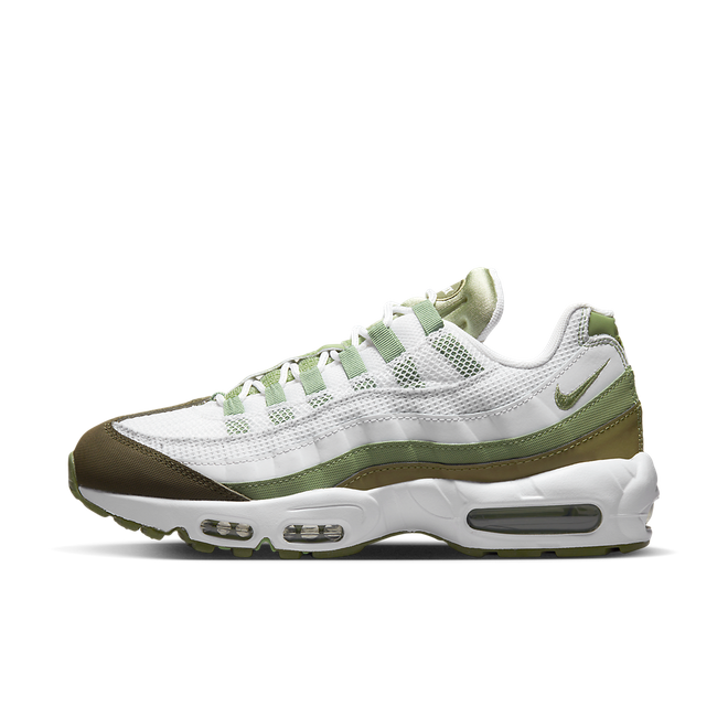 Air max 95 green white on sale