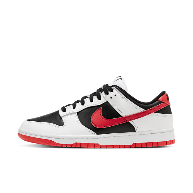 Nike Dunk Low White Black Red Sneakerjagers