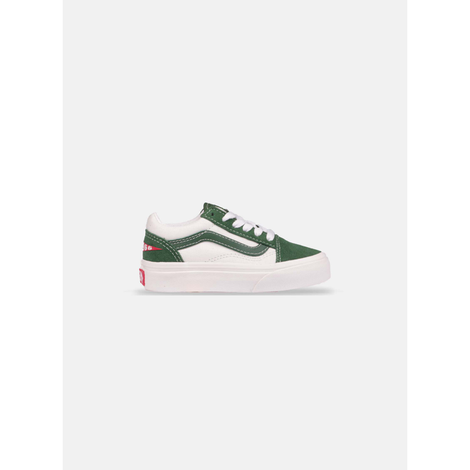 Vans on sale green red