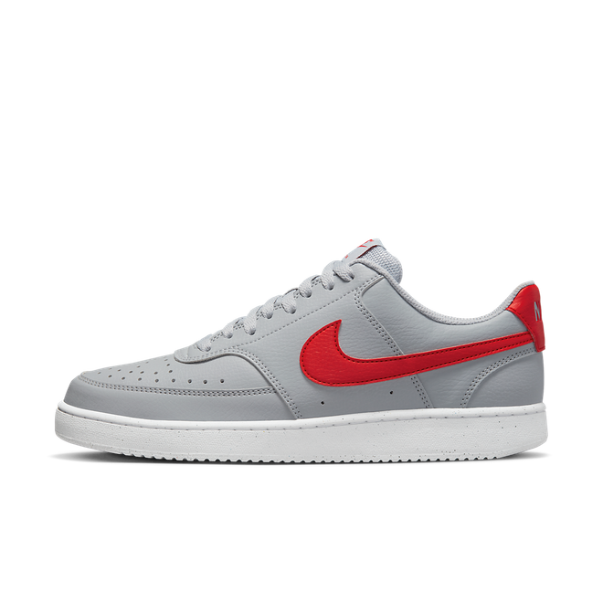 Nike Court Vision Low Next Nature 'Wolf Grey University Red' | DH2987 ...