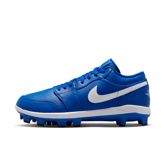 Nike Air Jordan 1 Retro MCS Low Game Royal White Baseball Cleats CJ8524-401 11 New 11 Nike Air Jordan 1 Retro Low MCS Game Royal Baseball  main image 4