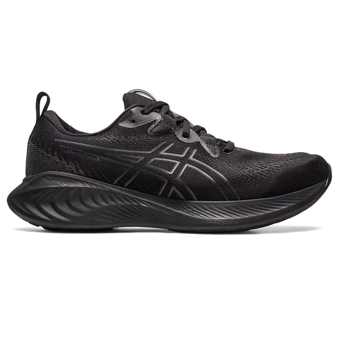 All black womens asics online