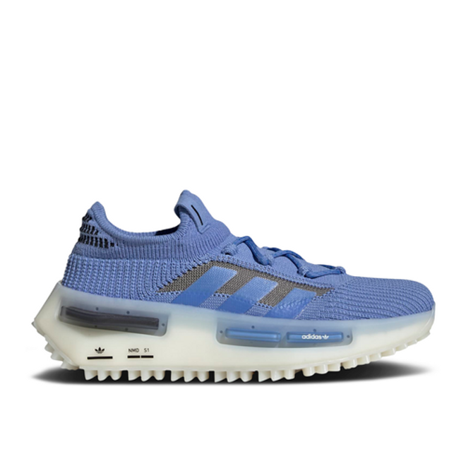 adidas gazelle silver green womens adidas Originals NMD_S1 In Triple White