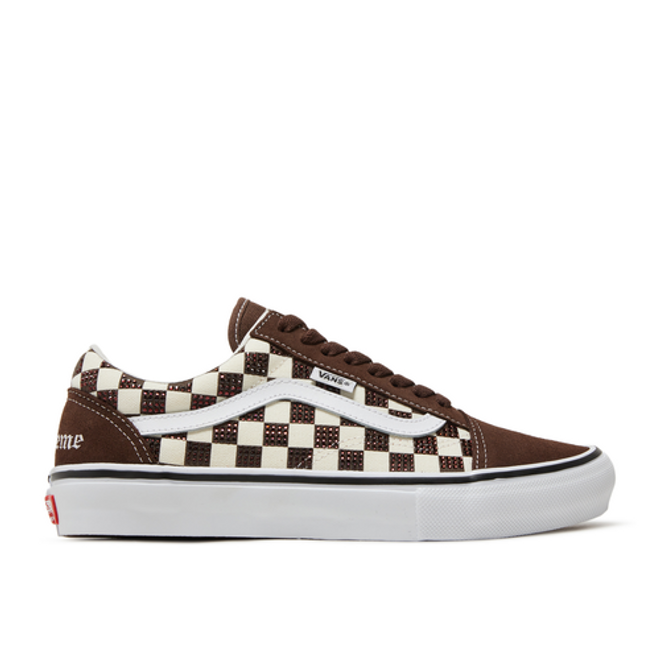 Vans Supreme x Swarovski x Skate Old Skool 'Brown'