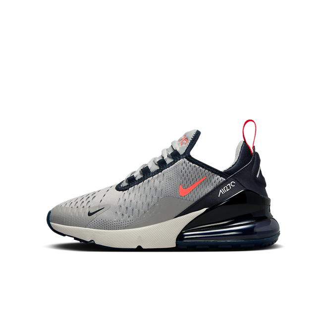 Nike air max 270 wolf grey and red hotsell