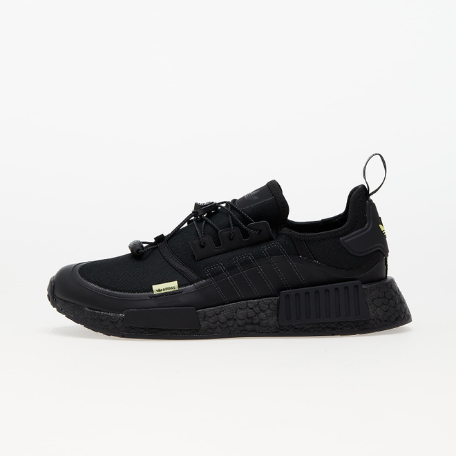 adidas NMD R1 Core Black Carbon Pulse Yellow Sneakerjagers