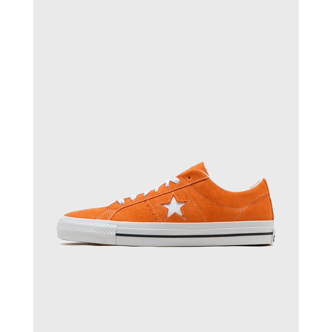 One star hot sale converse orange